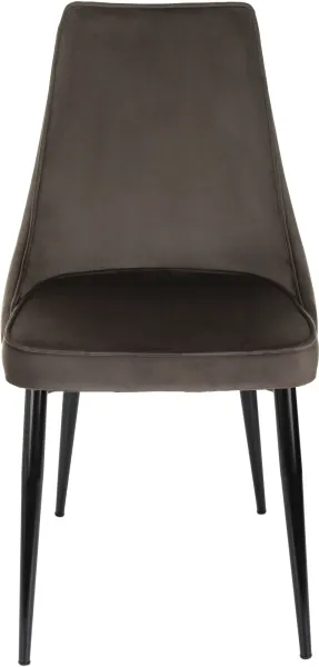 Стул для дома Бюрократ CH-K4_2 комплект 2шт коричневый Holland 74 металл черный на ножках (CH-K4_1/HL74_2)