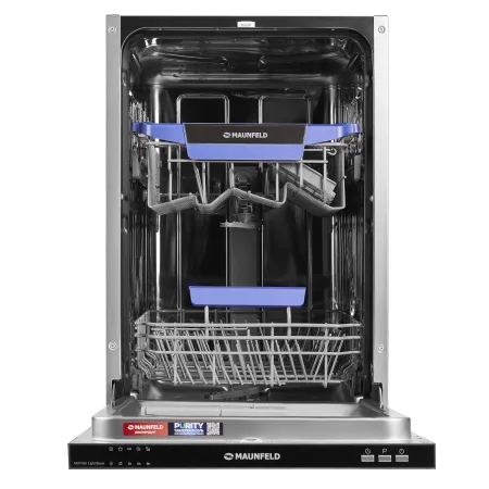 Посудомоечная машина c лучом на полу MAUNFELD MLP-08I Light Beam Нержавеющая сталь