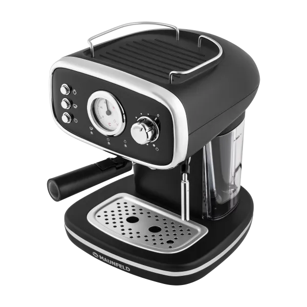 Кофемашина рожкового типа MAUNFELD MF-736BK Черный Кофемашина рожкового типа MAUNFELD MF-736BK Черный