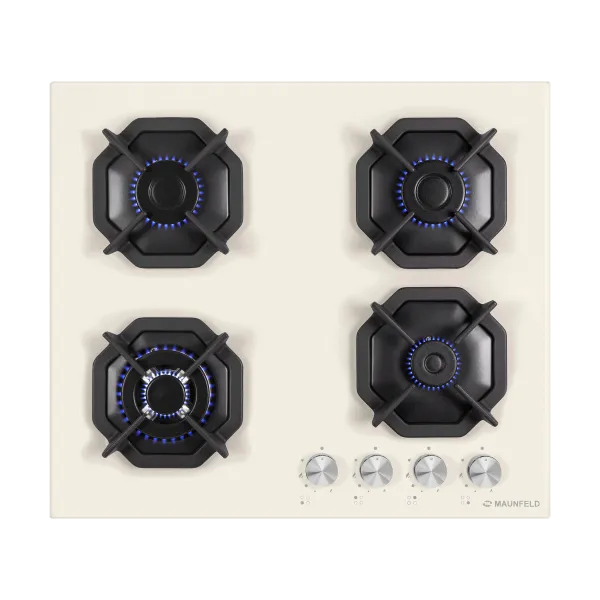 Газовая варочная панель MAUNFELD EGHG.64.23C Бежевый Газовая варочная панель MAUNFELD EGHG.64.23C Бежевый