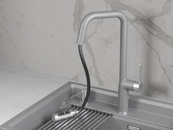 9011, БАЗАЛЬТ, СМЕСИТЕЛЬ КУХОННЫЙ 9011, БАЗАЛЬТ, СМЕСИТЕЛЬ КУХОННЫЙ