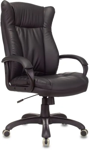 Кресло руководителя Бюрократ CH-879N черный экокожа крестов. пластик Кресло руководителя Бюрократ CH-879N черный экокожа крестов. пластик