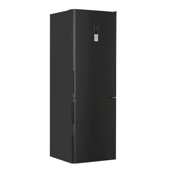 Холодильник MAUNFELD MFF185NF10 Inverter Черная нержавеющая сталь