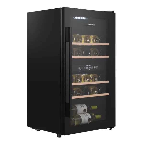 Винный шкаф MAUNFELD MFWC-85D28 Черный Винный шкаф MAUNFELD MFWC-85D28 Черный