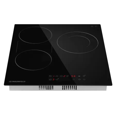 Электрическая варочная панель с объединением зон Bridge MAUNFELD CVCE453BDBK Черный