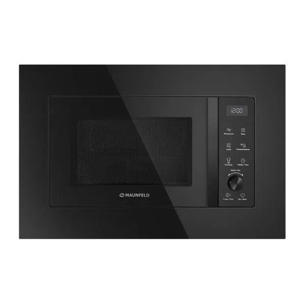 Микроволновая печь встраиваемая MAUNFELD JBMO1225FSG02 Черный Микроволновая печь встраиваемая MAUNFELD JBMO1225FSG02 Черный