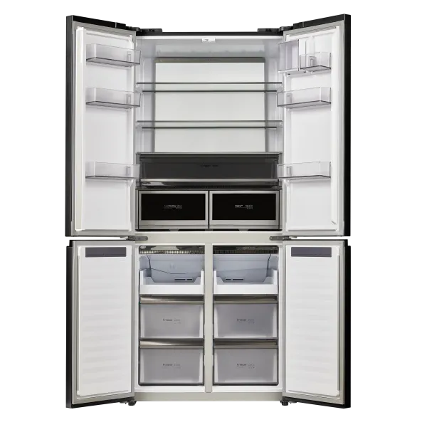 Холодильник MAUNFELD MFF190NFDGN Matt Inverter Зеленый матовый