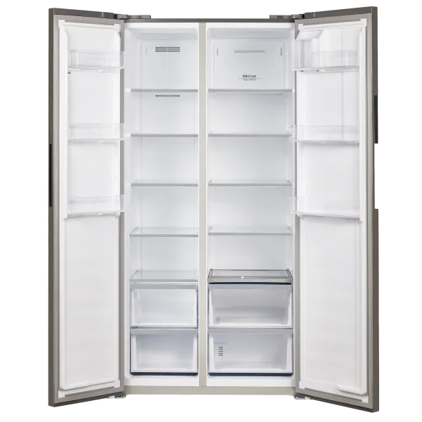 Холодильник с инвертором MAUNFELD MFF191NF Нержавеющая сталь