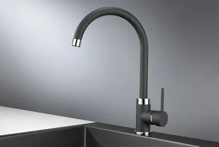 2125, ЧЁРНЫЙ, СМЕСИТЕЛЬ КУХОННЫЙ 2125, ЧЁРНЫЙ, СМЕСИТЕЛЬ КУХОННЫЙ