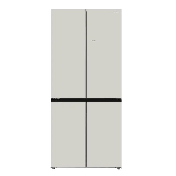 Холодильник MAUNFELD MFF190NFDBG Matt Inverter Бежевый матовый