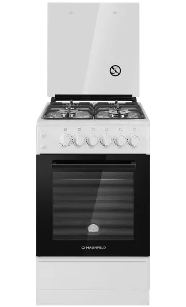Газовая плита MAUNFELD MGC50GCW02 Белый Газовая плита MAUNFELD MGC50GCW02 Белый