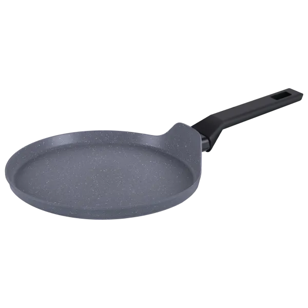 Сковорода блинная FILIGRANA SAGA FG22SGA01PP из кованого алюминия, 22 см Серый