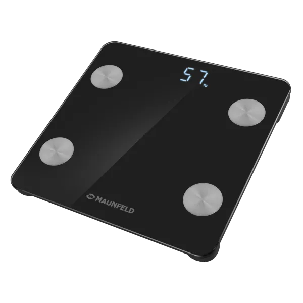 Умные весы MAUNFELD MBS-183B Черный Умные весы MAUNFELD MBS-183B Черный