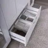 2.02.01.042.1 СИРИУС шкаф комбинированный "4 двери и 1 ящик белый RU (с 2 зеркалами)"