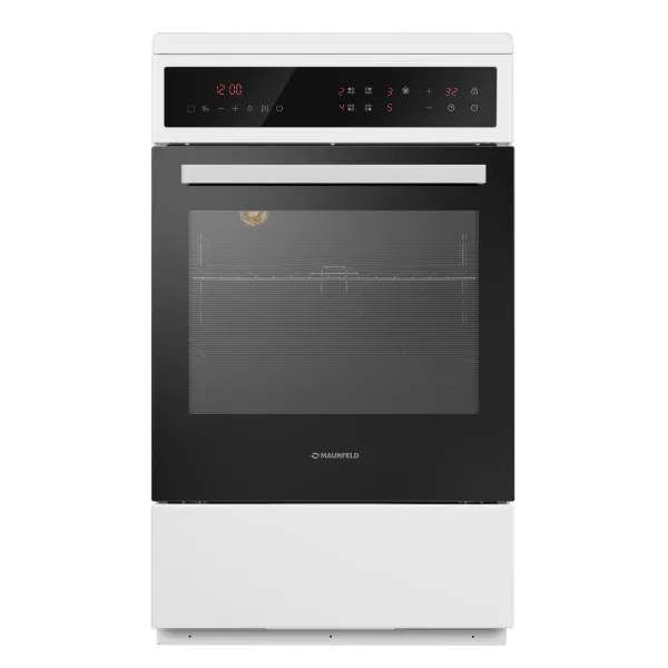 Электрическая стеклокерамическая плита MAUNFELD MEC511CW10TD Белый Электрическая стеклокерамическая плита MAUNFELD MEC511CW10TD Белый
