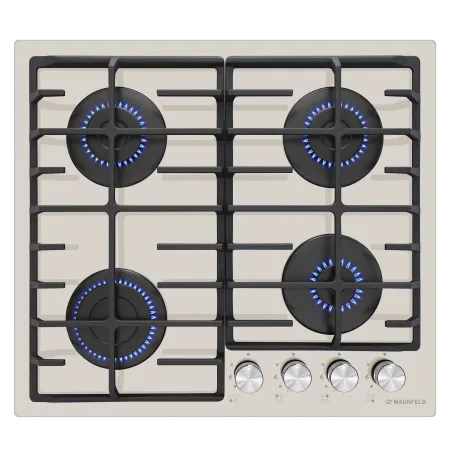 Газовая варочная панель MAUNFELD EGHG.64.6C Бежевый