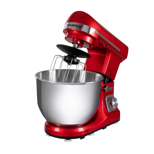 Миксер планетарный MAUNFELD MF-431CH Вишневый Миксер планетарный MAUNFELD MF-431CH Вишневый