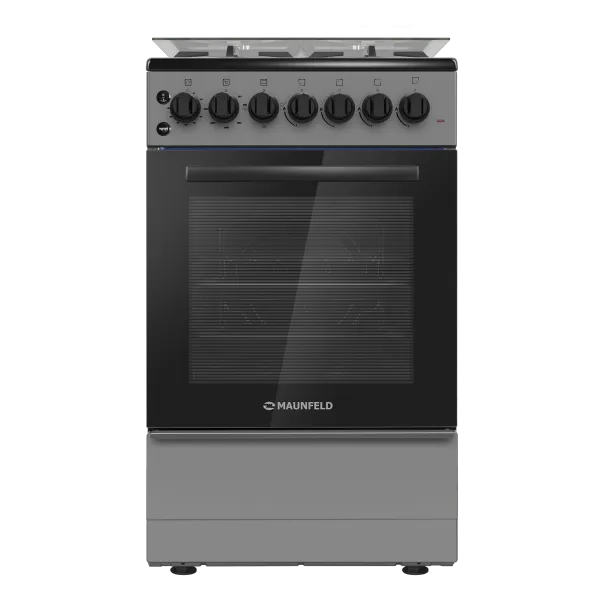 Газовая плита с электрической духовкой MAUNFELD MGC50EC02 Серый Газовая плита с электрической духовкой MAUNFELD MGC50EC02 Серый