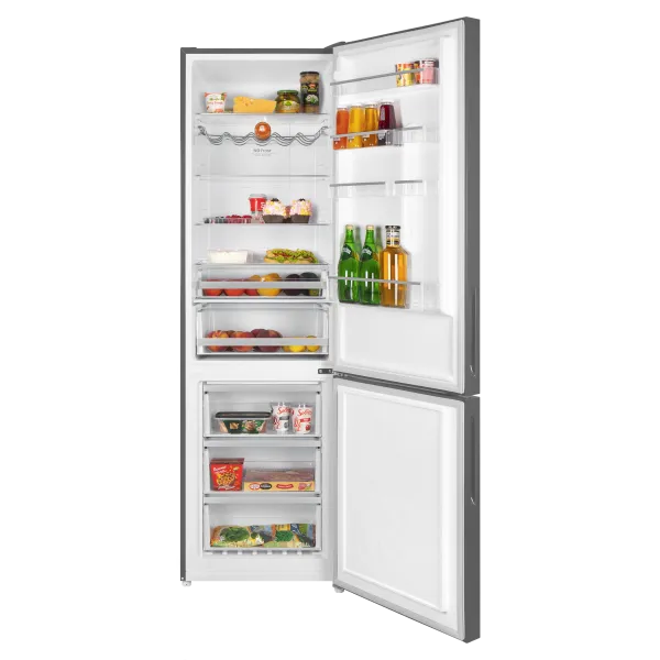 Холодильник MAUNFELD MFF200N Нержавеющая сталь