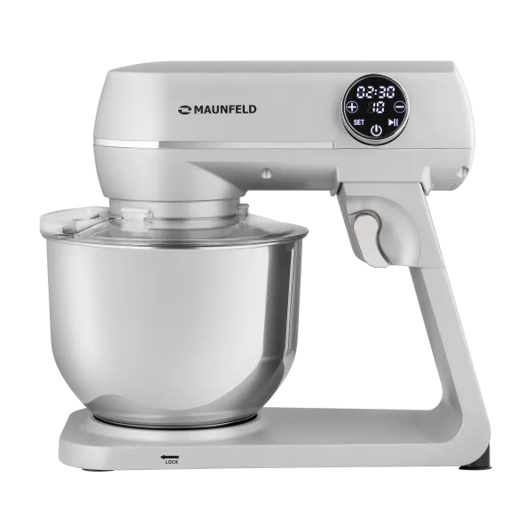 Миксер планетарный MAUNFELD MF-423SS Нержавеющая сталь Миксер планетарный MAUNFELD MF-423SS Нержавеющая сталь