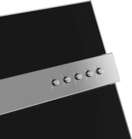 Кухонная вытяжка MAUNFELD Bridge Line 60 черный\вставка сатин Черный