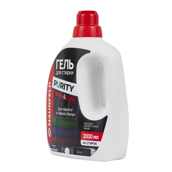 Гель для стирки Maunfeld Purity Black&Dark 2000мл MWL2000PB Бирюзовый Гель для стирки Maunfeld Purity Black&Dark 2000мл MWL2000PB Бирюзовый