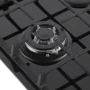 Газовая варочная панель MAUNFELD EGHG.43.33C Черный/черная фурнитура Газовая варочная панель MAUNFELD EGHG.43.33C Черный/черная фурнитура