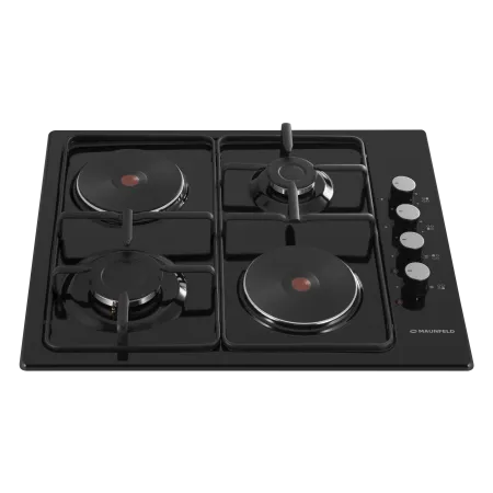 Комбинированная варочная панель MAUNFELD EEHE.64.5EB\KG Черный