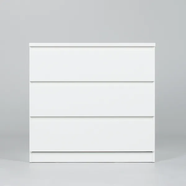 2.05.02.040.1 МАЛЬТА комод 3 ящика 80х76 белый RU 2.05.02.040.1 МАЛЬТА комод 3 ящика 80х76 белый RU