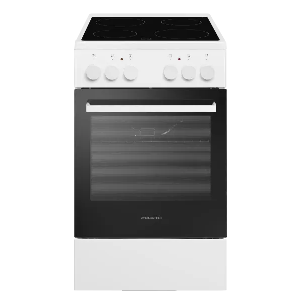 Электрическая стеклокерамическая плита MAUNFELD MEC55CW07 Белый Электрическая стеклокерамическая плита MAUNFELD MEC55CW07 Белый