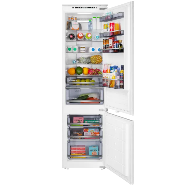 Холодильник встраиваемый с инвертором MAUNFELD MBF193NFWGR Белый Холодильник встраиваемый с инвертором MAUNFELD MBF193NFWGR Белый