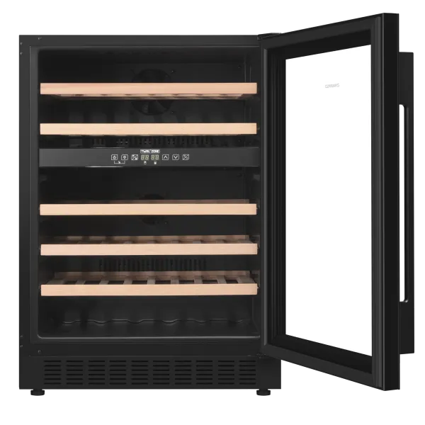 Винный шкаф MAUNFELD MBWC-135D46 Черный Винный шкаф MAUNFELD MBWC-135D46 Черный