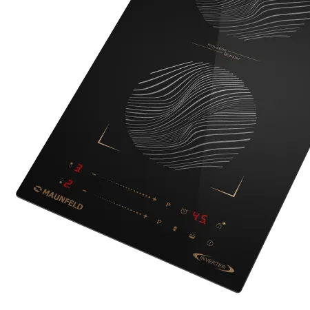 Индукционная варочная панель с объединением зон Bridge Induction MAUNFELD CVI292S2BF Белый