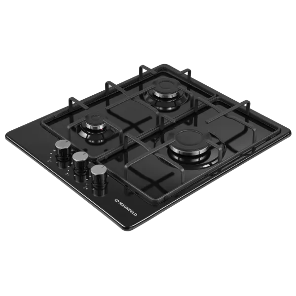 Газовая варочная панель MAUNFELD EGHE.43.3STS-EB Черный