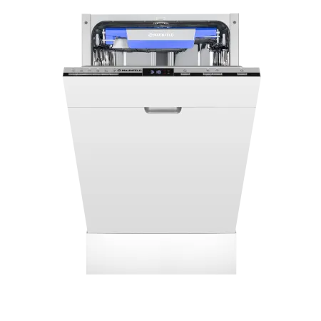 Посудомоечная машина с авто-открываниемMAUNFELD MLP45230 Light Beam Inverter Wi-Fi Нержавеющая сталь