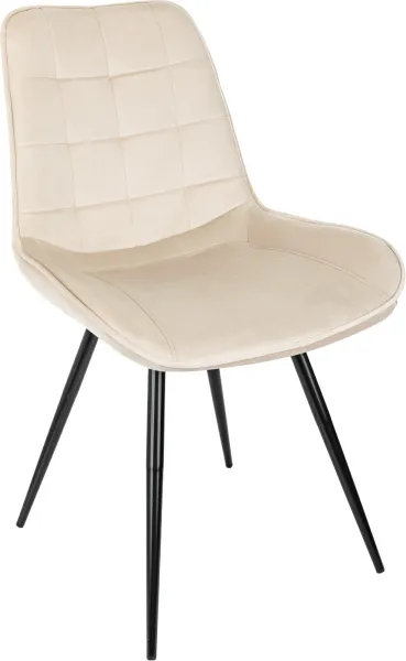 Стул для дома Бюрократ CH-K2_4 комплект 4шт бежевый Holland 06 металл черный на ножках (CH-K2_1/HL07_4)