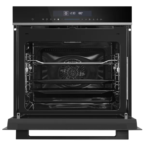 Шкаф духовой электрический с СВЧ MAUNFELD MEOR7217SM Черный