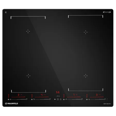 Индукционная варочная панель MAUNFELD CVI604SBEX Inverter Черный