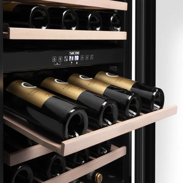 Винный шкаф MAUNFELD MBWC-135D46 Черный Винный шкаф MAUNFELD MBWC-135D46 Черный
