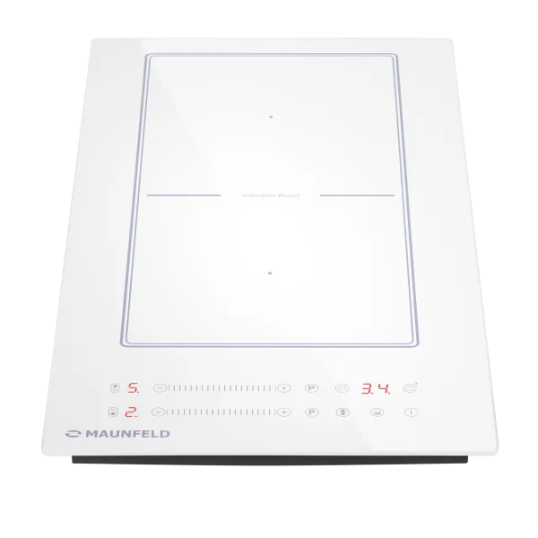 Индукционная варочная панель с объединением зон Bridge Induction MAUNFELD CVI292SWH Белый