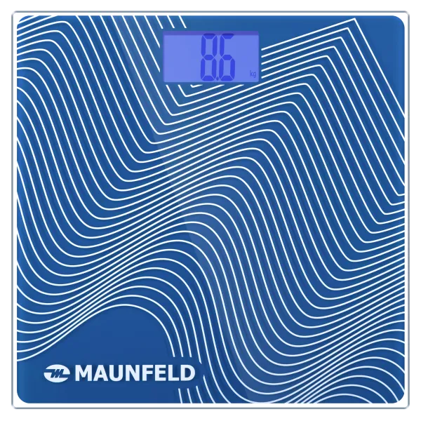 Напольные весы MAUNFELD MBS-183G Синий Напольные весы MAUNFELD MBS-183G Синий