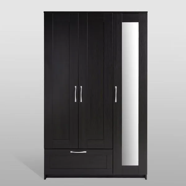 Шкаф СИРИУС трехдверный с выдвижным ящиком, цвет Дуб Венге Шкаф СИРИУС трехдверный с выдвижным ящиком, цвет Дуб Венге