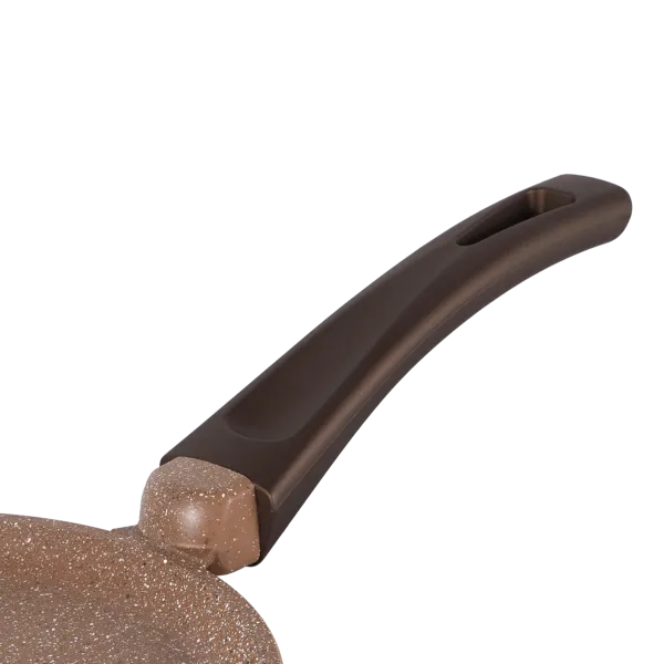 Сковорода блинная MAUNFELD CARMEL MF22CRM01PP из литого алюминия, 22 см Коричневый