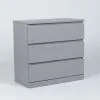 S01057 Варма 3 комод 80х77х40, серый