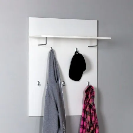 2.02.11.260.1 СИРИУС вешалка 78х100 белая RU 2.02.11.260.1 СИРИУС вешалка 78х100 белая RU