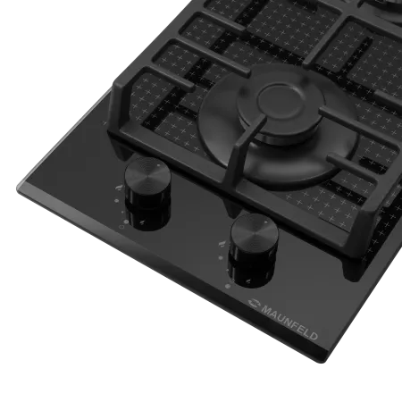 Газовая варочная панель MAUNFELD EGHG.32.73C Черный/черная фурнитура