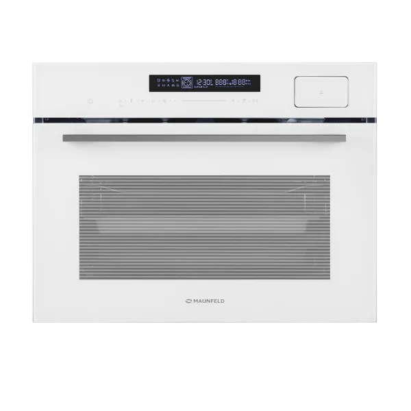 Шкаф духовой электрический с паром MAUNFELD MCMO5016STG Белый