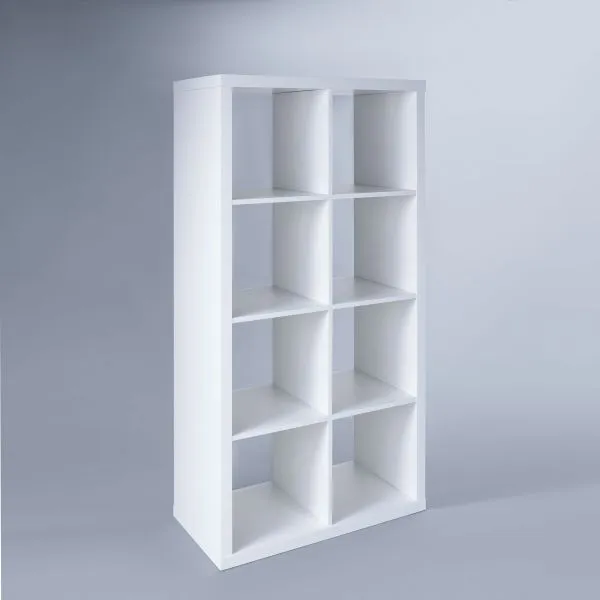 S00036 Фора 8 стеллаж 76х146х38, белый