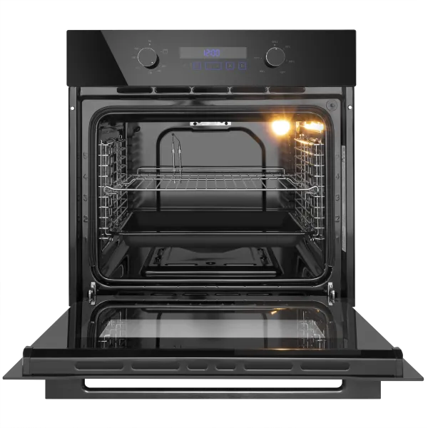 Шкаф духовой газовый с электрическим грилем MAUNFELD MOGM703B2 Черный