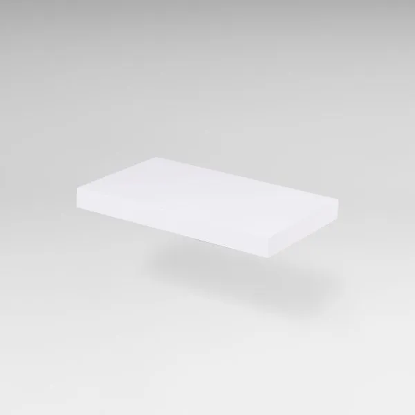 S00081 Фора 1.4 полка настенная 40х25х3.7, белый